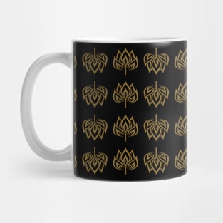 Ornament black and gold 7 Mug